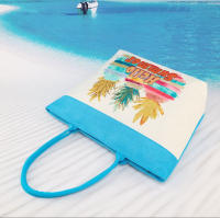 EILV - Bolso de Playa Estampado Tropical – Diseños Variados y Gran Capacidad - details 2