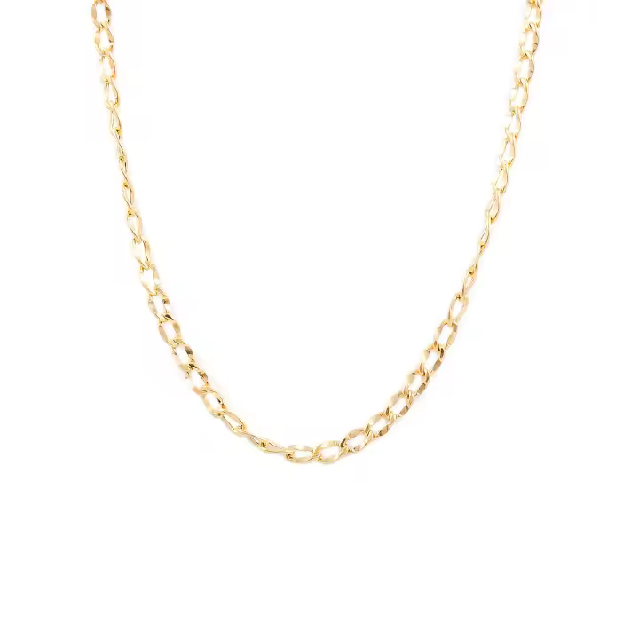 Cadena Oro Amarillo 18K Bilbao Hueca 1º - Mondepetit - 45 cm - 1