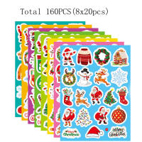 100Pcs Actividades De Navidad Para Niños Pegatinas Personalizables Para Crear Tus Propias Pegatinas De Navidad Para Niños Pequeños - details 11