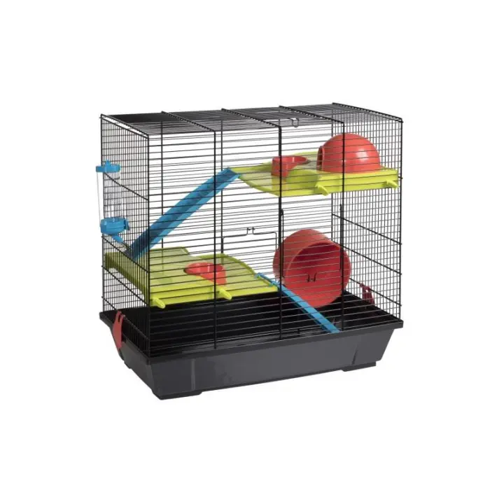 Jaula Hamster 949 Negra 50,5 X 28 X 47 Cm. - 1