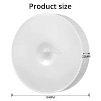 Lámpara Nocturna Inalámbrica Con Sensor De Movimiento 8LED Para Dormitorio Decoración De Pared Escalera Armario Closet Luz De Lectura - details 14