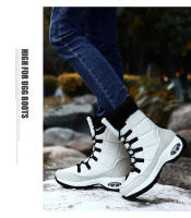 Botas De Invierno Para Mujer Calidad Superior Cómodas Y Seguras Para Caminar Botas De Nieve Con Cordones Impermeables Talla 36-42 - details 13