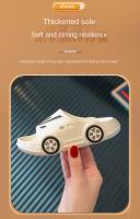 Chupines De Verano Para Niños Y Niñas Antideslizantes Interiores Con Diseño De Coche Cartoon Encantador Talla Ajustable Para 1-2 Años - details 6