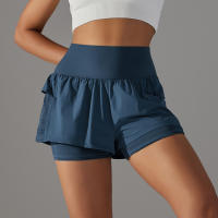Shorts Deportivos De Mujer Para Gimnasio Y Tenis Con Bolsillos Pantalones Elásticos De Yoga Y Golf Entrenamiento Correr - details 46