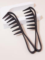 Peine Grande Con Dientes Anchos Para Cabello Apto Para Uso Seco Y Húmedo Ideal Para Hombres Y Mujeres - details 7