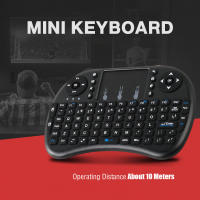 Teclado Inalámbrico Mini I8 2.4G Handheld Touch Clásico Negro Para Android TV Box PC Ratón Aire Juego Teclado Multifuncional Ruso Francés Español - details 7