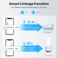 Sensor De Temperatura Y Humedad Inteligente Tuya USB Monitoreo Remoto Por App Para El Hogar Inteligente Compatible Con Alexa Y Google Assistant - details 4