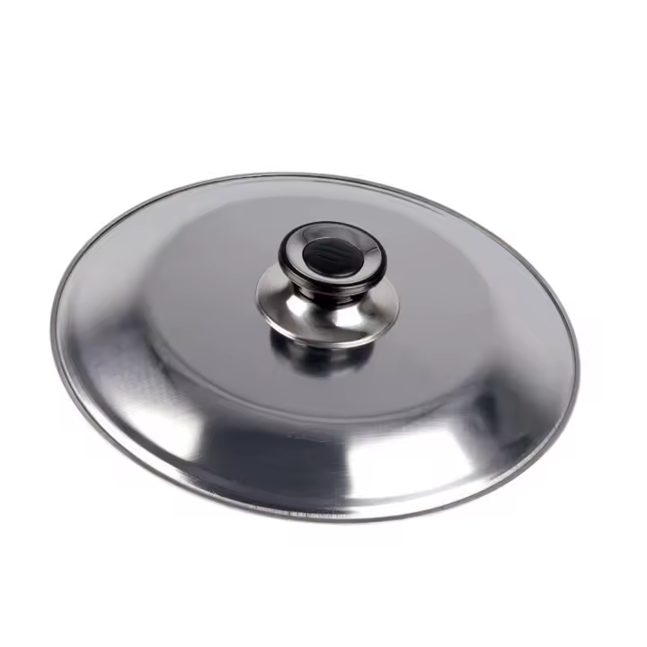 Tapa Giratortillas de Acero Inoxidable Diámetro 26cm 28 cm Plato Voltea tortillas Ideal para Darle la Vuelta a la Tortilla fácilmente Herramienta Cocina - 1