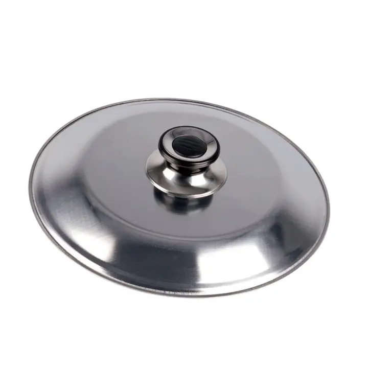 Tapa Giratortillas de Acero Inoxidable Diámetro 26cm 28 cm Plato Voltea tortillas Ideal para Darle la Vuelta a la Tortilla fácilmente Herramienta Cocina - 1