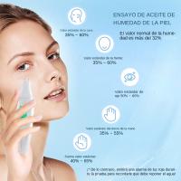 Testador Digital De Piel LCD Analizador De Hidratación Y Aceite Para Cuidado De La Piel Detector De Agente Fluorescente Para Frontal Y Patoleta - details 5