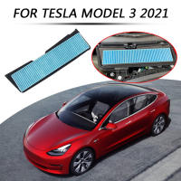 Cubierta Protectora De Entrañable De Aire Para Tesla Model 3 2021 Filtro De Aire Accesorios Material Plástico Y Tela No Tejida - details 2