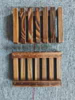 Nueva Caja De Jabón De Madera Retro Portátil Accesorios De Baño Duraderos Y Moda Soporte De Jabón De Bambú Con Carbón - details 0
