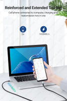 Cable JEYI USB a a Tipo C 60W Carga Rápida 10Gbps Cordón De Datos USB-C Para Samsung Xiaomi HTC Redmi Huawei Teléfono Móvil - details 6