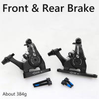 ZOOM HB700 Freno De Disco Para Bicicleta De Carretera Y Grava Freno Mecánico Montaje Plano Calipero Doble Pistón Drive Bilateral MD-C550 140/160mm - details 5