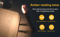 Lámpara De Lectura Mini LED Con Clip Recargable Por USB Protección Ocular Ajustable En Brillo Portátil Para Noche Y Libros - details 6