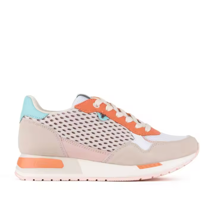 Zapatillas Yumas Donia Ref. 52451 | Color Beige | Zapatillas Casual | Sneaker Mujer Casual Sport | Tallas del 36 al 41 - 1