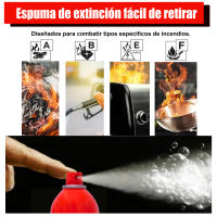 Mini Extintor Aerosol,Pequeño Extintor para Casa, Cocina, Camping,Vehículo 500ml-750ml-1000ml - details 4