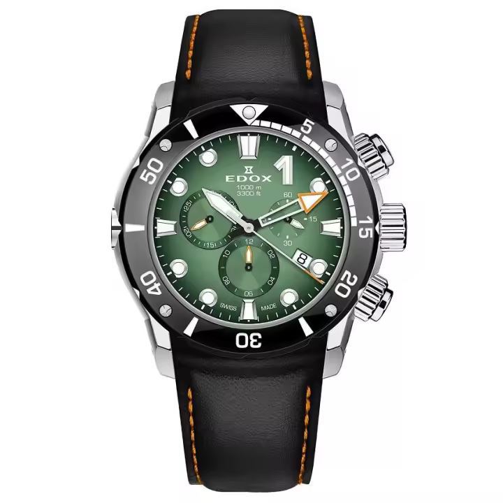Reloj EDOX Swiss® CO-1 Chrono Titanium 10242-TIN-VIN - 1