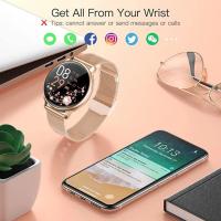 Reloj inteligente con Bluetooth para hombre y Mujer, pulsera con Dial personalizado, control de pacpo cardiaco, Llamadas, para Android y IOS, 2023 - details 1