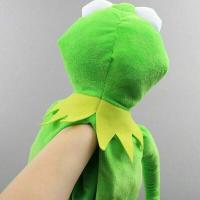 Marioneta de mano de la rana Gustavo de 60 cm, juguete de peluche de cuerpo entero - details 1