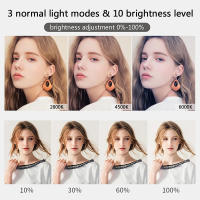 AILEHKUO Luz De Anillo LED Para Autofotografía Con Trípode Mini Luz De Video USB Iluminación Para YouTube Foco De Luz - details 2