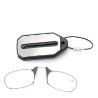 Gafas De Lectura Plegables Con Llavero Protección Anti Luz Azul TR90 Para Ancianos Incluye Estuche Estilo Cuadrado Unisex - details 5