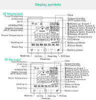 Termostato Inteligente Inalámbrico WiFi Tuya Para Calefacción De Boilera Programable Control Remoto De Temperatura De Habitación Compatible Con Alexa Google - details 12