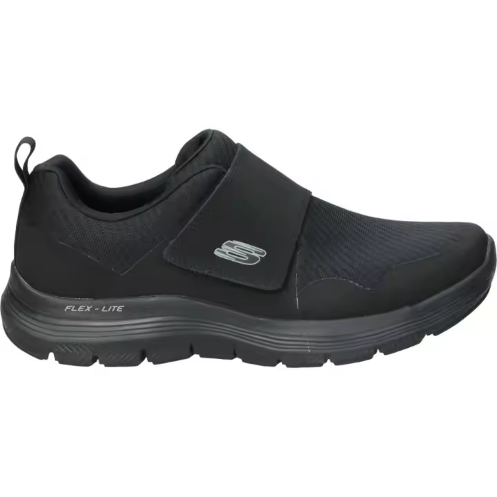 SKECHERS | Zapatillas Skechers Flex Advantage 4.0 para Hombre – Deportiva en Color Negro – Sneakers con Cierre de Velcro – Estilo Casual – Cómodas y Ligeras – Máximo Ajuste – Modelo 894159-BBK - 1