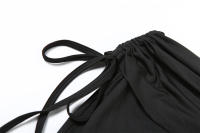 Conjunto De Dos Piezas Verano Vestido Bandage Bodycon Para Mujer Y2K Streetwear Top Corto Y Falda Larga Maxi Conjunto a Juego - details 18
