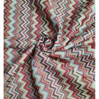 Mercatienda.es Cortina para Puerta Exterior: Elegancia y Protección para tu Entrada en la Calle 140x260cm - Zigzag en Rojo. - details 3