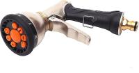 Pistola de Riego de Jardín de Metal Resistant | Modos de Riego: Ducha, Niebla, Ventilador, Inundación, Cono, Plano, Center, Ángulo, Chorro | Compatible con Mangueras de Jardín SY - details 1