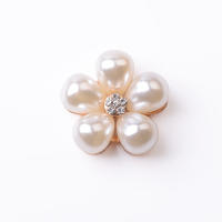 10pcs Botones De Aluminio Con Diamantes Y Perlas Para Decoración De Invitaciones De Boda Y Ropa Accesorios De Joyería Para Niñas - details 5