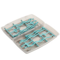 Soporte De Secado Para Botellas Y Tetinas Arbol De Almacenamiento Portátil Doble Cara Para Bebés Con Estante Para Chupetes Y Copas De Alimentación - details 10