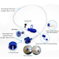 Kit De Tubo De Bebida Para Ciclismo Trekking Pesca Natación Camping Sistema De Hidratación Con Doble Adaptador Botella De Agua - details 5