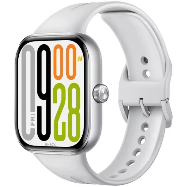 Xiaomi redmi watch 5 reloj smartwatch pantalla amoled 2.07” bluetooth 5.3 - autonomia hasta 24 dias - resistencia al agua 5 atm - color plata - 1