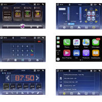 Podofo Reproductor Multimedia Para Coche 1 Din Pantalla Táctil HD FM Bluetooth USB Cámara Estéreo MP5 Universal Con Control Del Volante - details 13