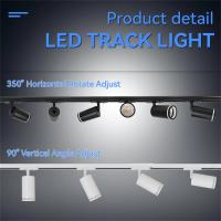 Iluminación De Pista LED GU10 Para Decoración De Habitaciones Cocina Y Tiendas De Ropa Fuente De Luz LED Instalación Por Montaje - details 3