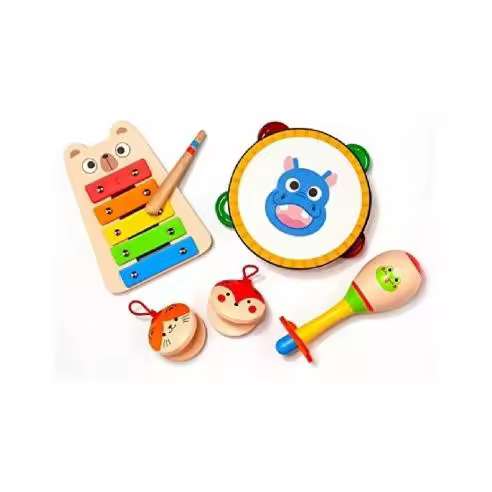 SET MUSICAL MADERA MOLTO Raíz JUGUETES DE MADERA Todos los juguetes JUGUETES MUSICALES - 1