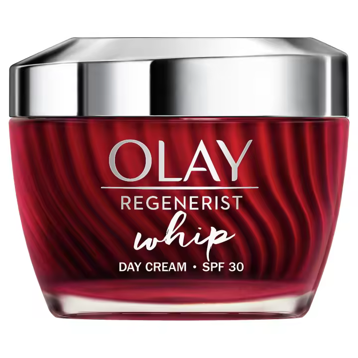 Olay Regenerist Whip Crema Hidratante De Día Con SPF30, Ligera Como El Aire, Fórmula Con Niacinamida (Vitamina B3) Y Péptidos, Reafirma Y Atenúa La Apariencia De Las Arrugas, 50 ml - 1