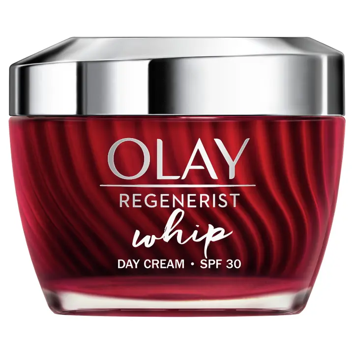 Olay Regenerist Whip Crema Hidratante De Día Con SPF30, Ligera Como El Aire, Fórmula Con Niacinamida (Vitamina B3) Y Péptidos, Reafirma Y Atenúa La Apariencia De Las Arrugas, 50 ml - 1