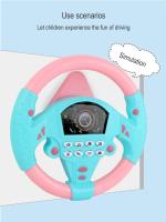 Juguete Musical De Conducción Eléctrica Para Niños Simulación De Volante De Coche Con Luz Y Sonido Regalo Para Niños Juguete De Silla De Paseo - details 2