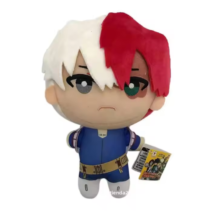 Muñeco De Peluche Anime 25CM De Mi Superhéroe Escuela Izuku Midoriya Katsuki Bakugou Shouto Todoroki Regalo Para Niños - 1
