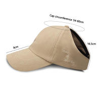 Gorra De Béisbol Para Mujer Con Cola De Caballo Moda Cruzada Ajustable Transpirable Para Deportes Al Aire Libre Gorra De Trucker - details 1