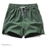 Shorts De Verano Para Hombre Deporte Casual Con Bolsillos Color Sólido Ligero Pantalones De Ruta Playa Shorts De Playa Para Hombre - details 6