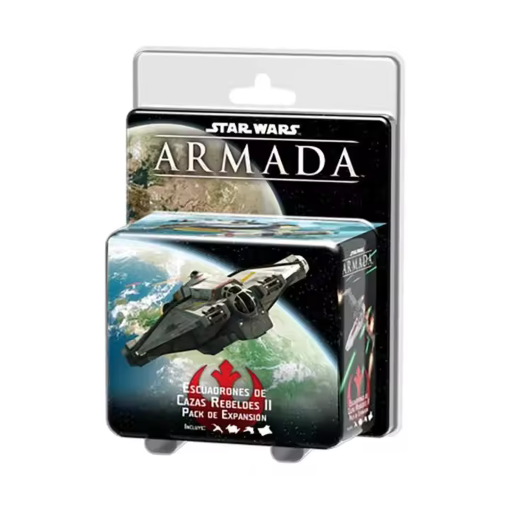 STAR WARS ARMADA:  - ESCUADRONES DE CAZAS REBELDES II - FANTASY FLIGHT GAMES - ESPAÑOL - 1