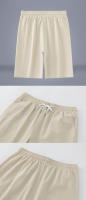 Shorts De Algodón Para Hombre Verano Playa Casual Con Cordón Transpirables Ligeros Para Exteriores Shorts Deportivos De Carrera Solidarios - details 10