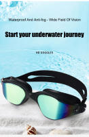 Gafas De Natación JSJM HD Antiniebla Anti-UV Ajustables Para Adultos Unisex Gafas De Silicona Profesionales Para Natación - details 0