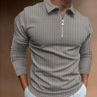 Camisa Polo Para Hombre Camisa De Golf Con Estampados Cuello En V Manga Larga Moda Streetwear Diseñadora Suave Adecuada Para Exterior Y Escena Casual - details 5