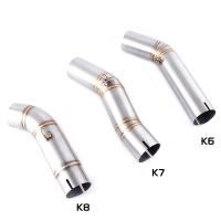 Escape De Moto Para Suzuki GSXR K6 K7 K8 Muffler Silencer Middle Link Pipe De Acero Inoxidable Pieza Directa De Fábrica - details 3