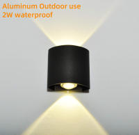 Lámpara De Pared LED Moderna Para Interior Y Exterior Luz Blanca Versátil Para Sala De Estar Corredor Dormitorio Decoración - details 9